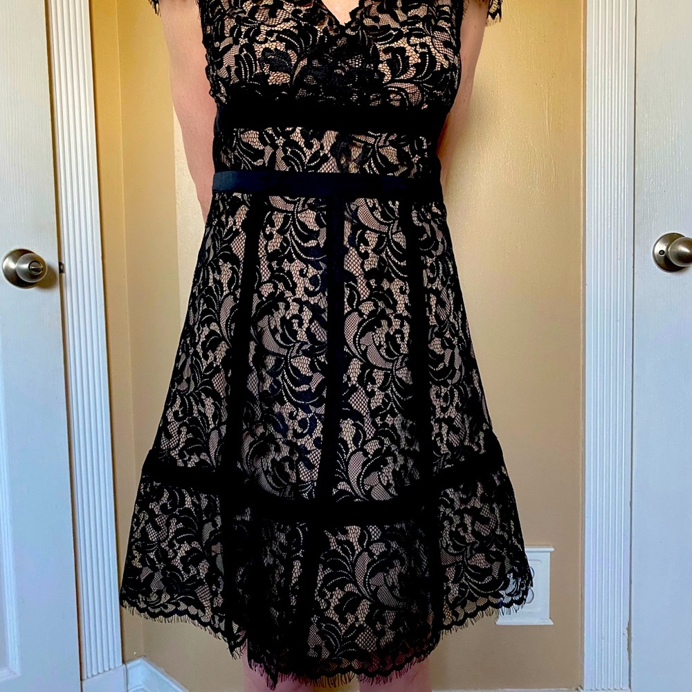 Little Black Dress Ann Taylor Loft size 6P (fits like a 4P). Fully lined.
